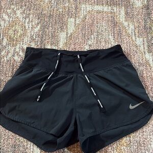 Nike running lined shorts size S